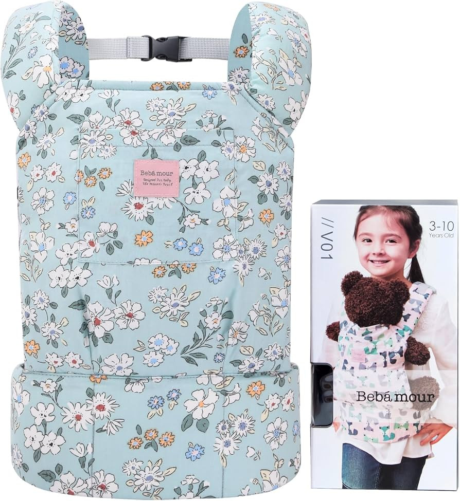 Bebamour Baby Dolls Carriers for Kids Cotton Front and Back Carrier for Carrying Stuffed Toys Pre... | Amazon (CA)
