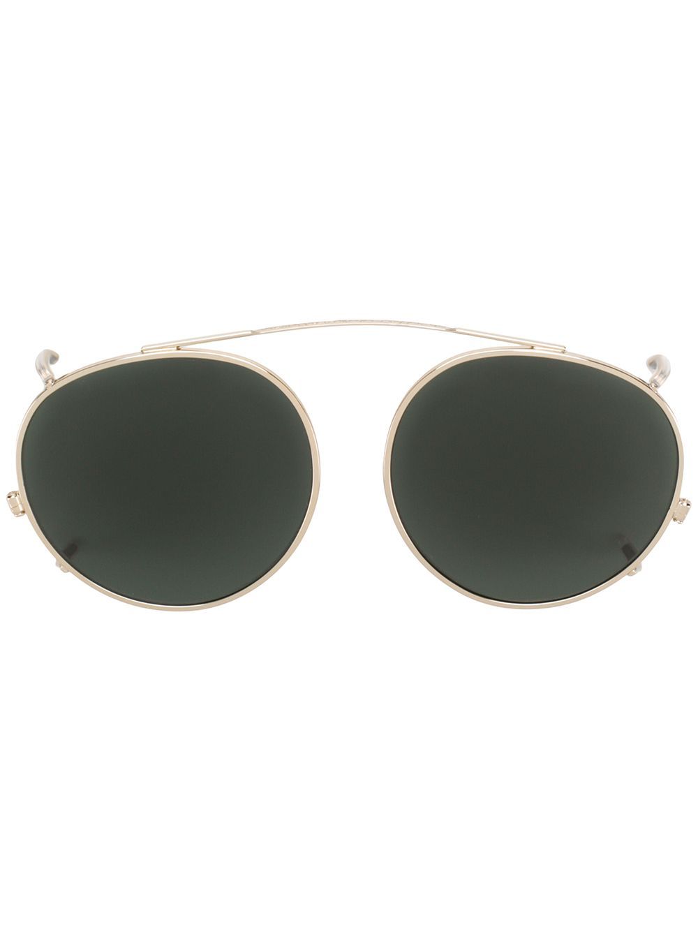 Moscot round-frame sunglasses - Metallic | FarFetch US
