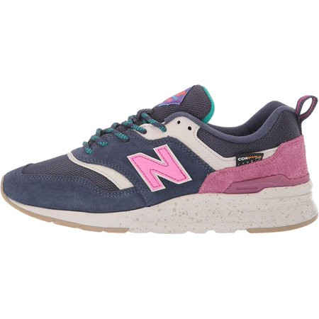 New Balance Womens 997H Classic Canvas Low Top, Nubuck Navy/Carnival, Size 10.0 | Walmart (US)