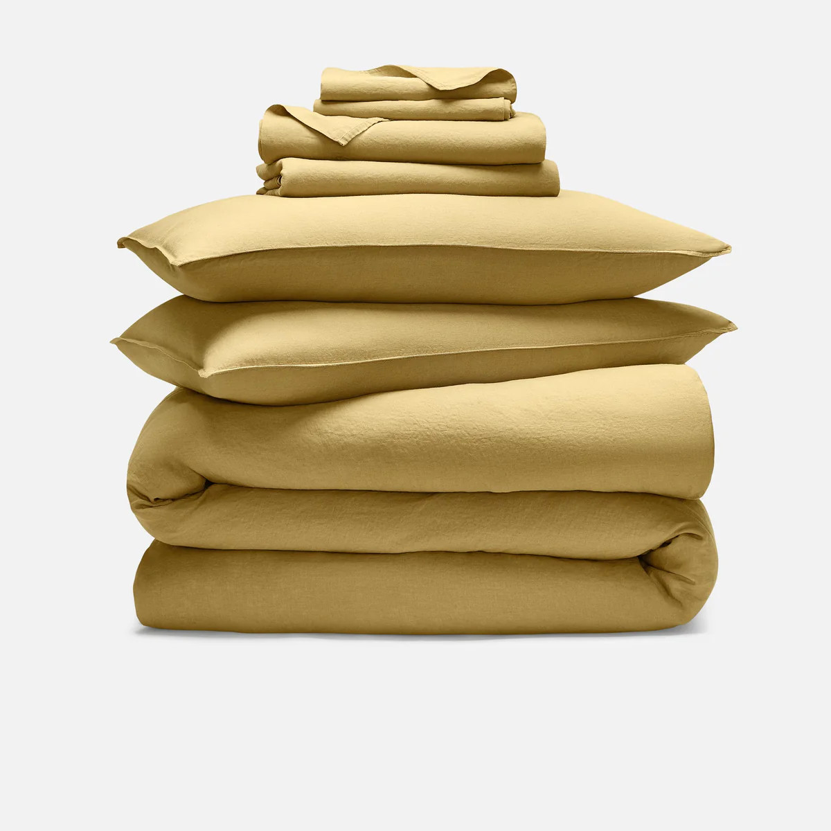 Washed European Linen Hardcore Sheet Bundle | Brooklinen