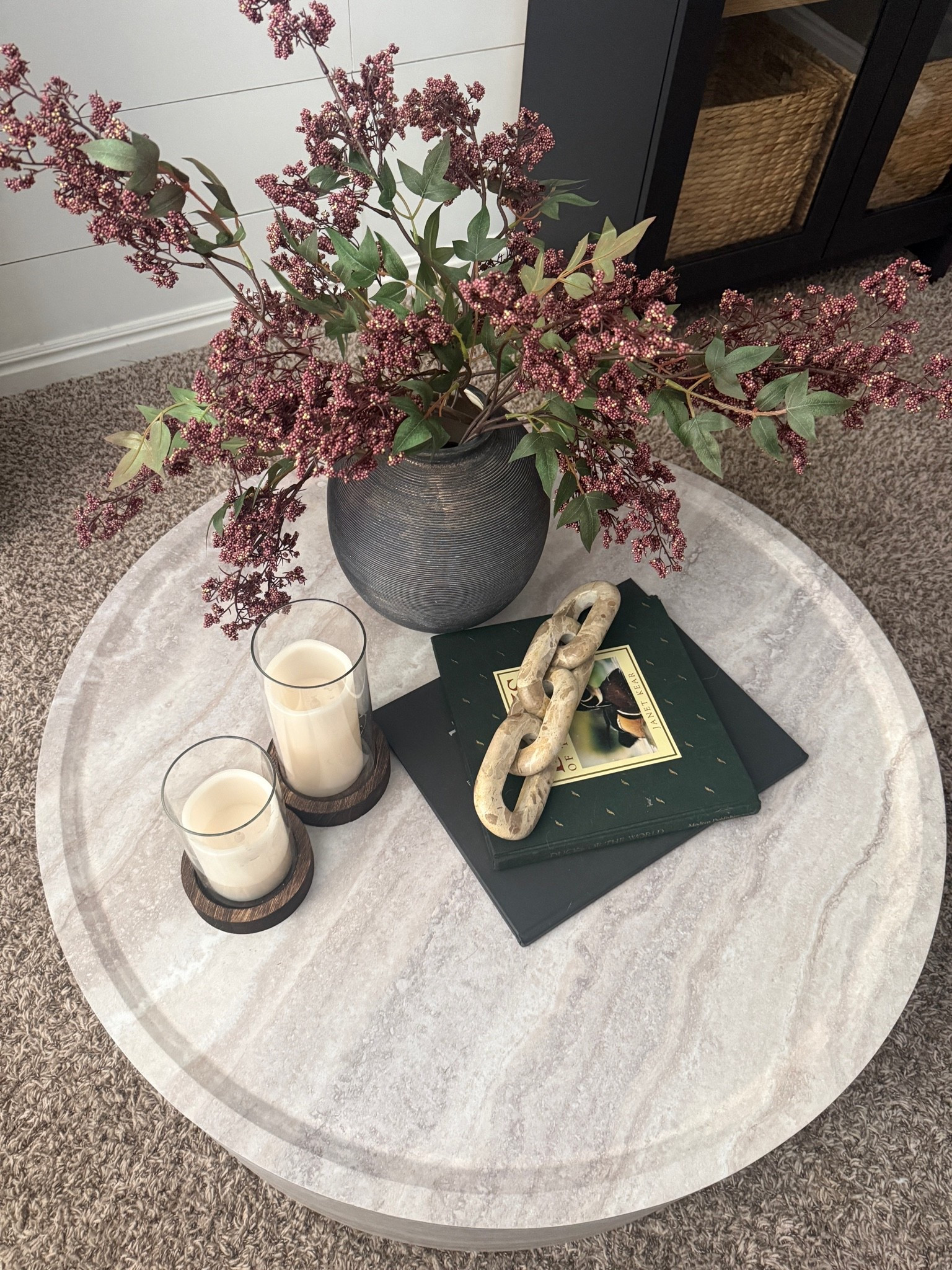 Coffee table styling
Faux stems

#LTKHome
