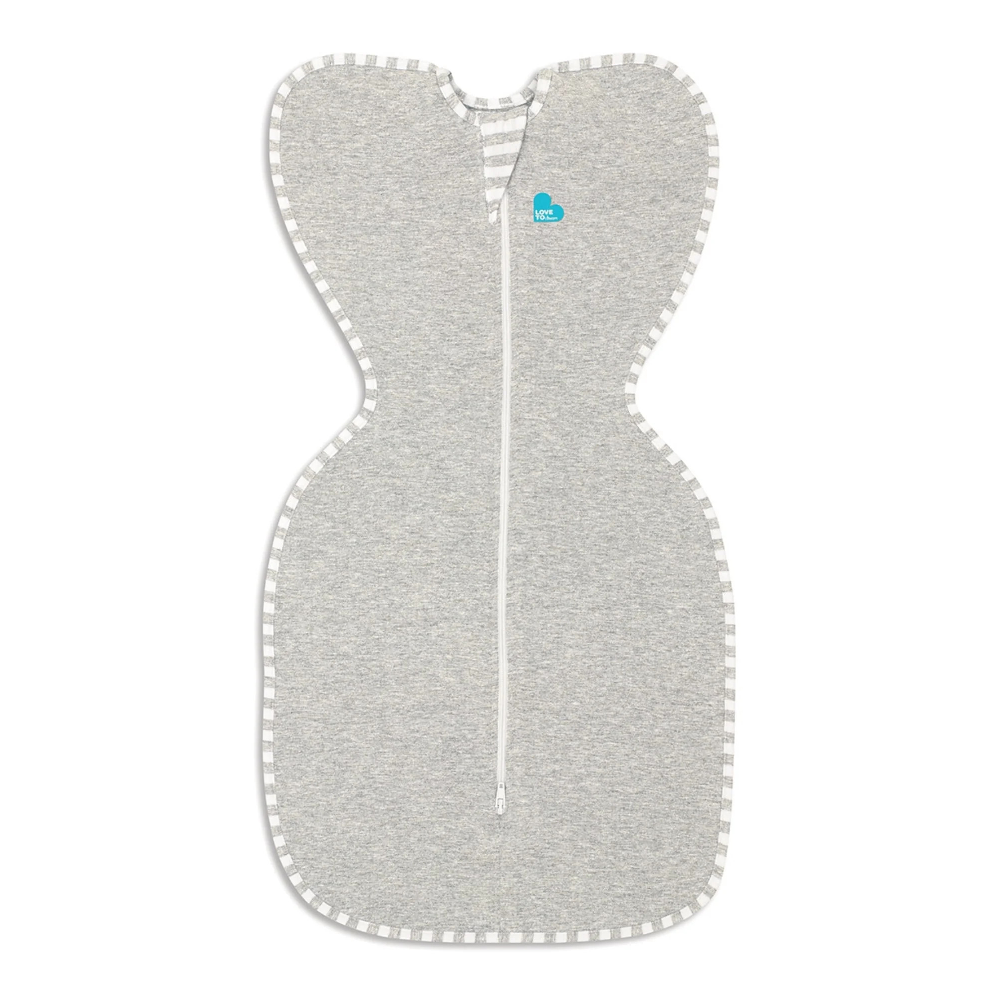 Love to Dream Swaddle Up™ Cotton 1.0 TOG Baby Sleep Sack, Arms Up Design, Twin Zipper, Small 8-... | Walmart (US)