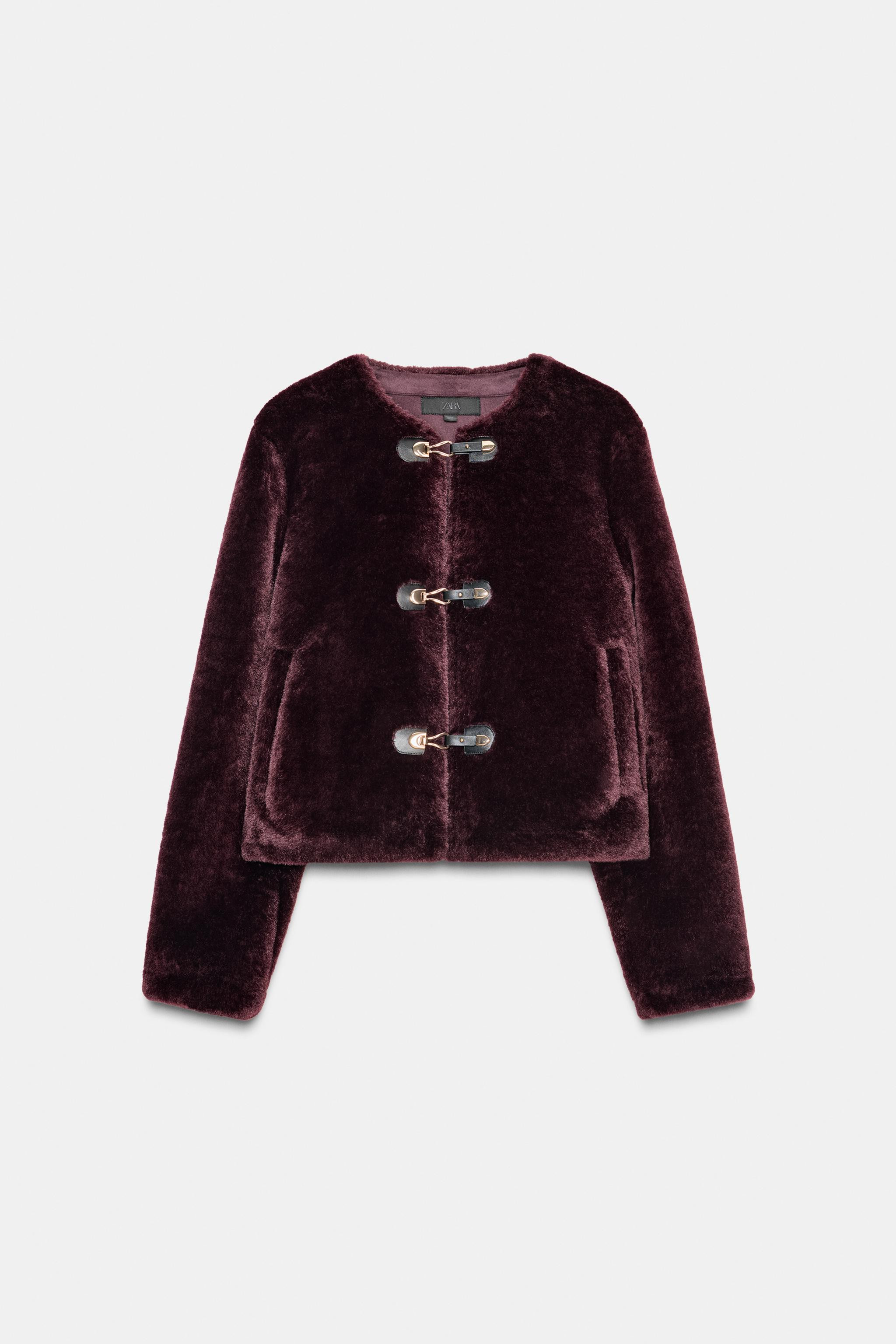 DOUBLE-FACED TOGGLE JACKET | Zara US