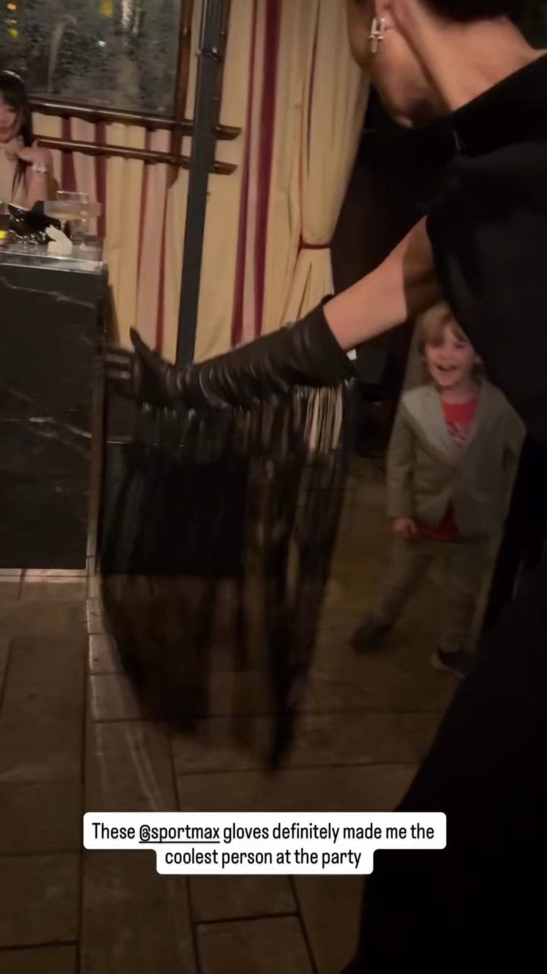 An unexpected bonus to wearing these Sportmax fringe gloves!

#LTKStyleTip #LTKParties