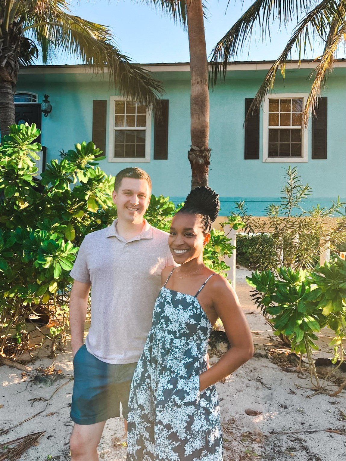 I'll have to take more pictures of this beautiful blue dress, but the sun was setting quickly and this is all I have! So good for Easter, date night, a wedding, vacation, or just to have a nice spring and summer dress. Linking some other blue dresses that I found!

#LTKtravel