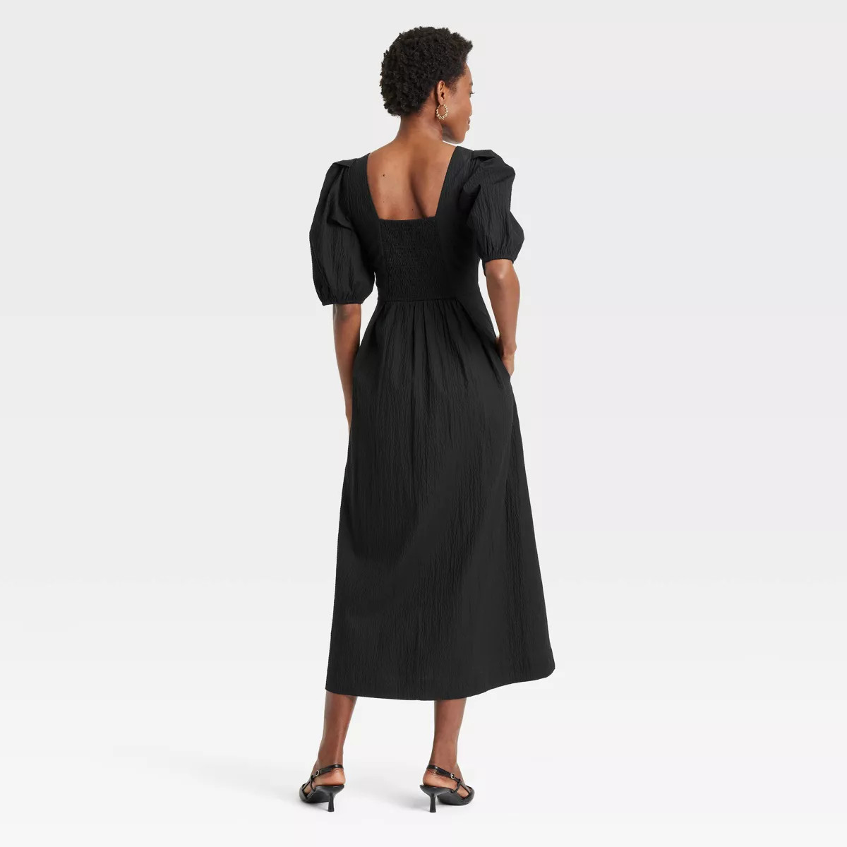 Women's Short Sleeve Midi Dress - A New Day™ | Target