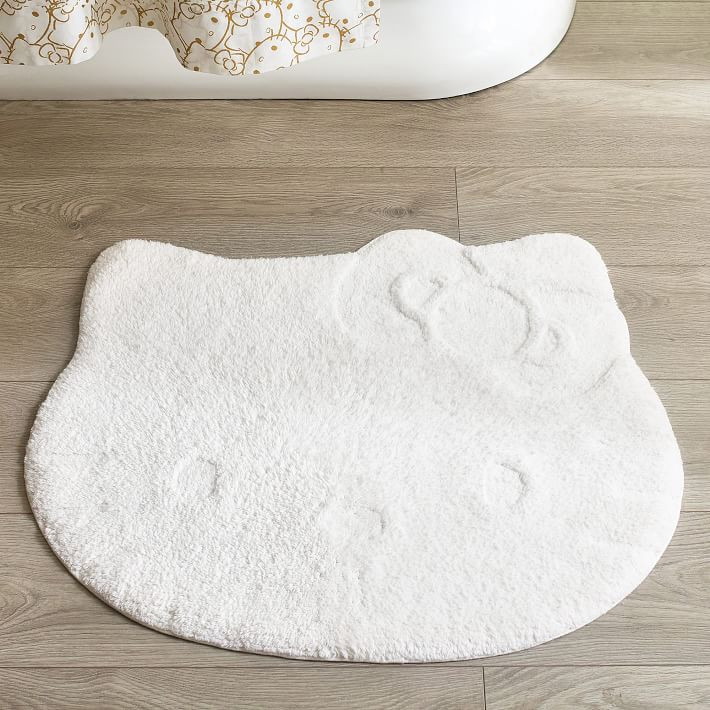 Hello Kitty® Shaped Bath Mat | Pottery Barn Teen