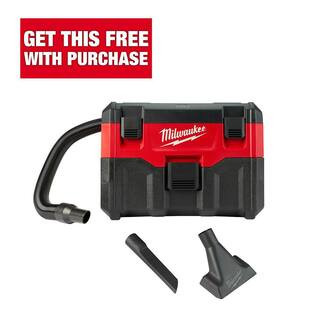 M18 18-Volt 2 Gal. Lithium-Ion Cordless Wet/Dry Vacuum (Vacuum-Only) | The Home Depot