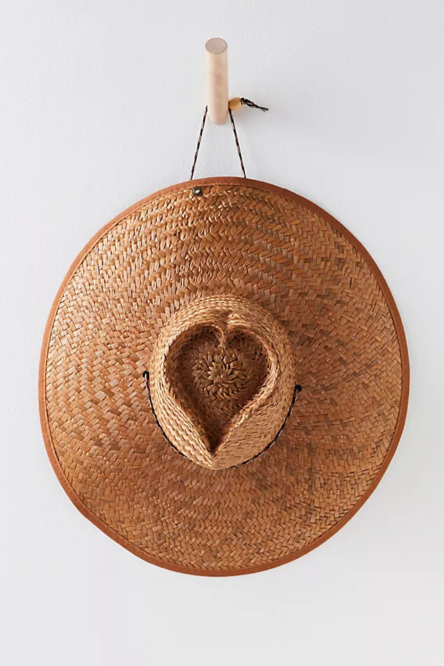 Myth Heart Crown Wide Brim Straw Hat | Free People (Global - UK&FR Excluded)
