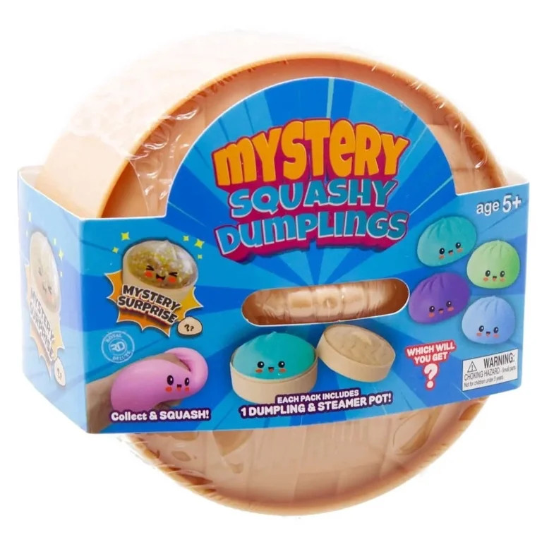 Crazy Fun RMS Mystery Squishy Dumpling with Steamer Squeeze  - 1 Random Color | Walmart (US)
