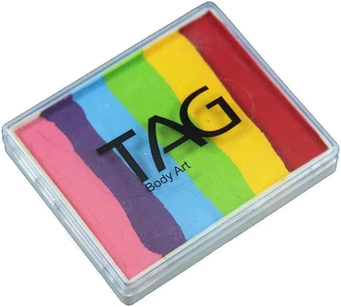 TAG Face & Body Paint - Split Cakes 50g - Regular Rainbow | Amazon (US)