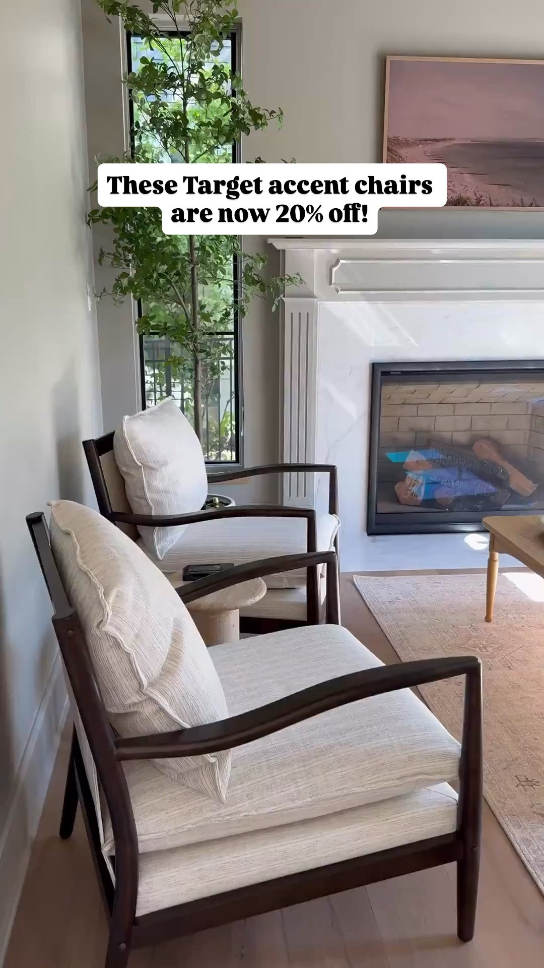 These pretty @Target accent chairs are on sale now!!

#LTKHome #LTKSaleAlert