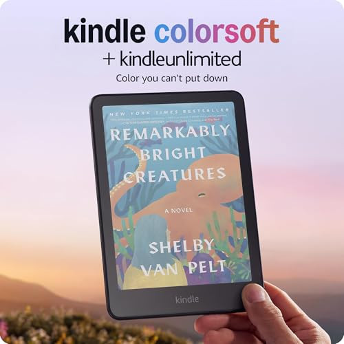 Amazon Kindle Colorsoft 16 GB (newest model) – With color display and adjustable warm light – No Ads – Black + 3 Months of Kindle Unlimited (with auto-renewal) | Amazon (US)