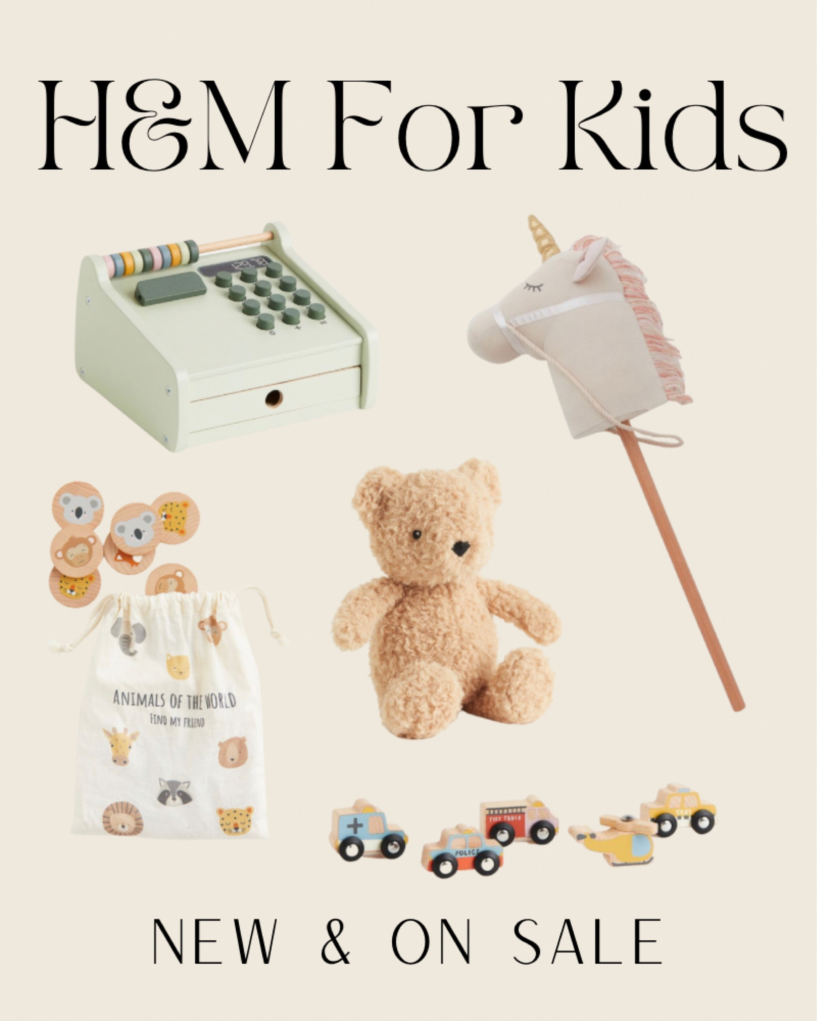 You need to check these out — adorable but still affordable! And to make it even sweeter, they’re all on sale! Also, linking the CUTEST red and white Christmas tea set! 

H&M, kids, toys, home, family, affordable, montessori, sale, deals

#LTKGiftGuide #LTKkids #LTKfamily