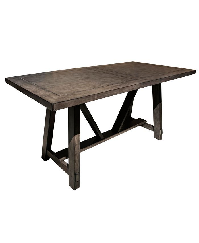 Furniture Gray Dining Table & Reviews - Furniture - Macy's | Macys (US)