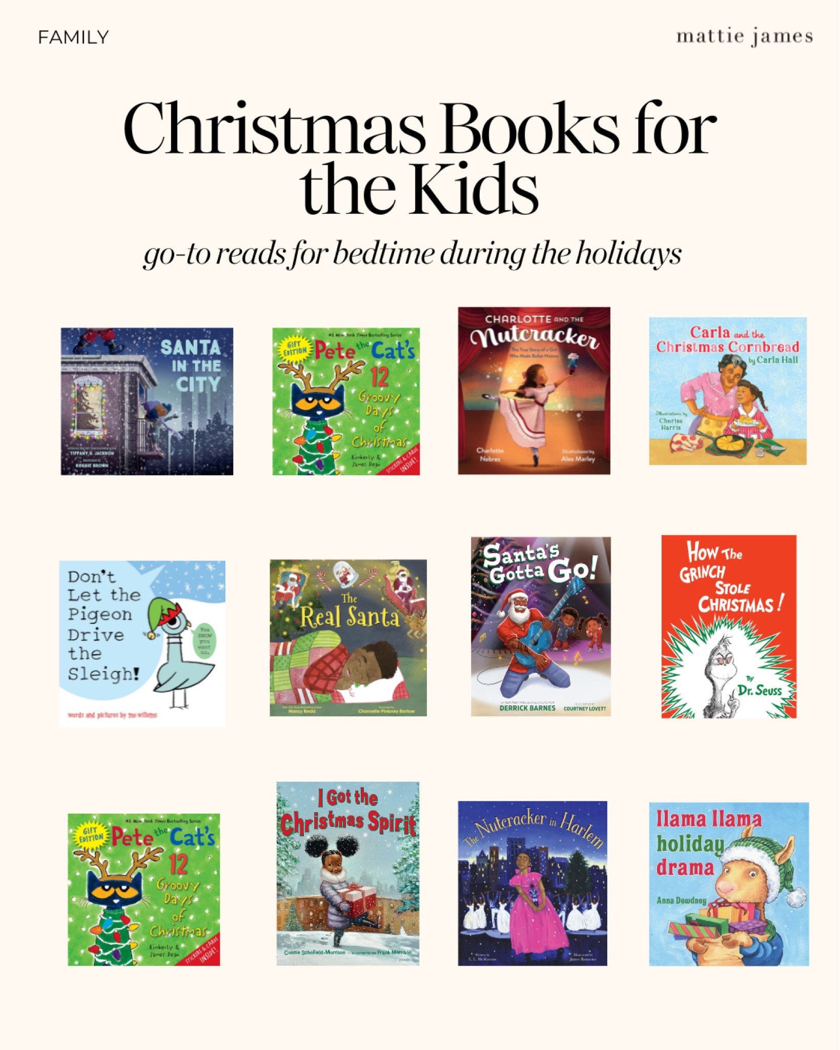 Christmas Books for the kids 🙌🏽 we have almost all of these and your kids will absolutely love them. Grab these go to reads for the holiday season. They’re all under $50. 

#LTKFindsUnder50 #LTKFindsUnder100