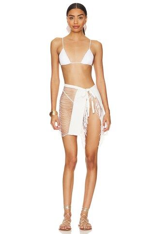 PQ Short Monique Sarong in Water Lily from Revolve.com | Revolve Clothing (Global)