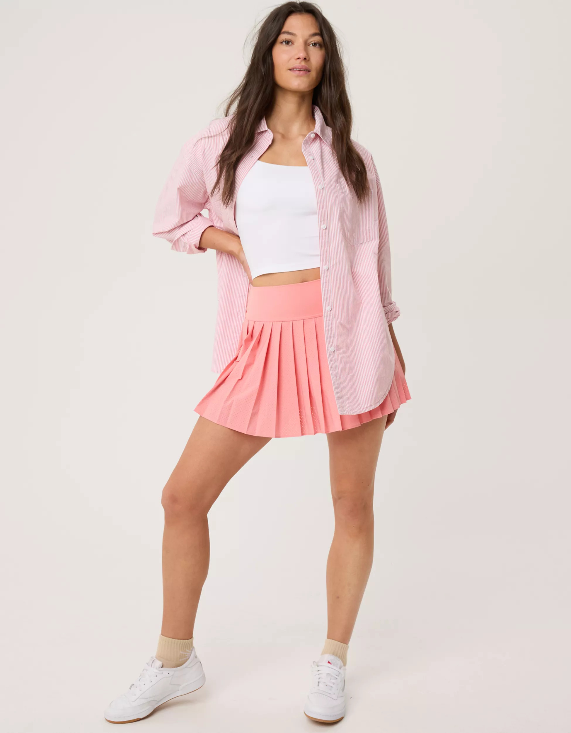 OFFLINE By Aerie Keep It Cool Pleated Skort | Aerie