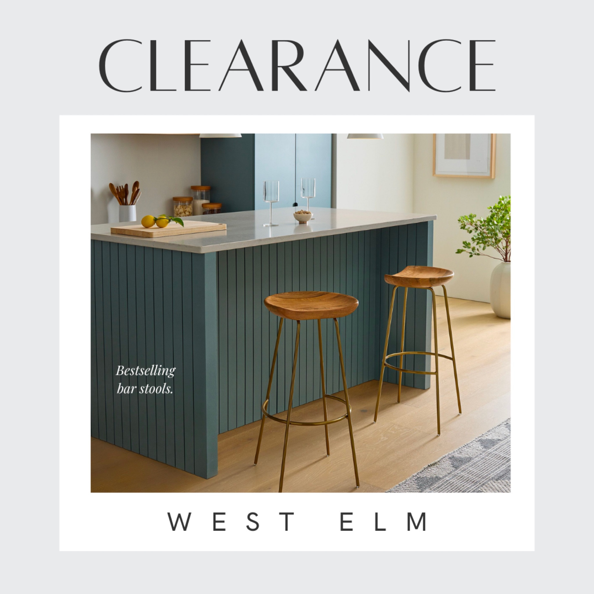 The best selling Alden bar & counter stools from West Elm are currently on clearance. Warehouse sale. 4th of July sale  

#LTKhome #LTKFind #LTKsalealert