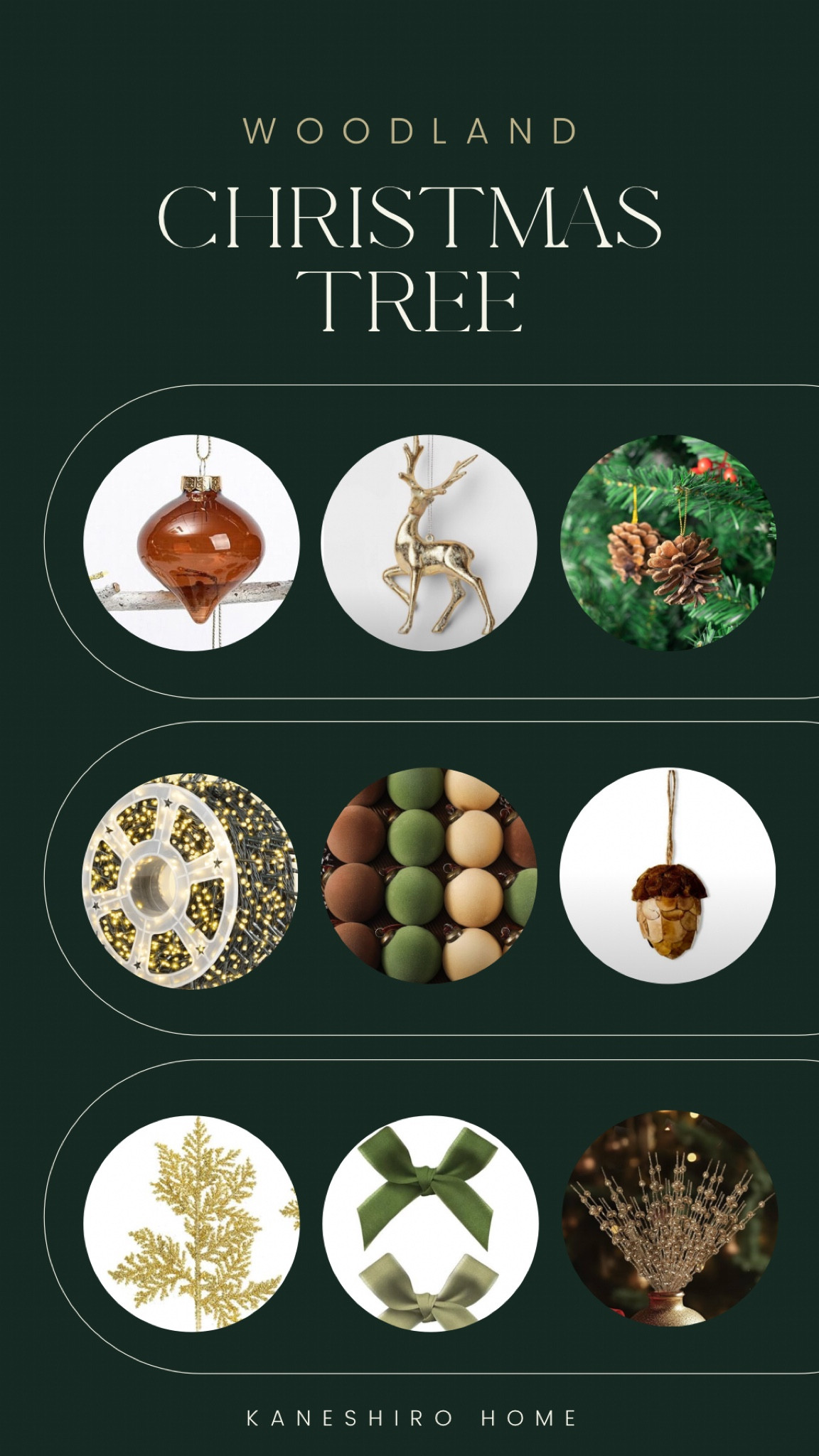 Magical woodland Christmas tree 🎄✨🦌🍂

#LTKHoliday #LTKSeasonal #LTKHome