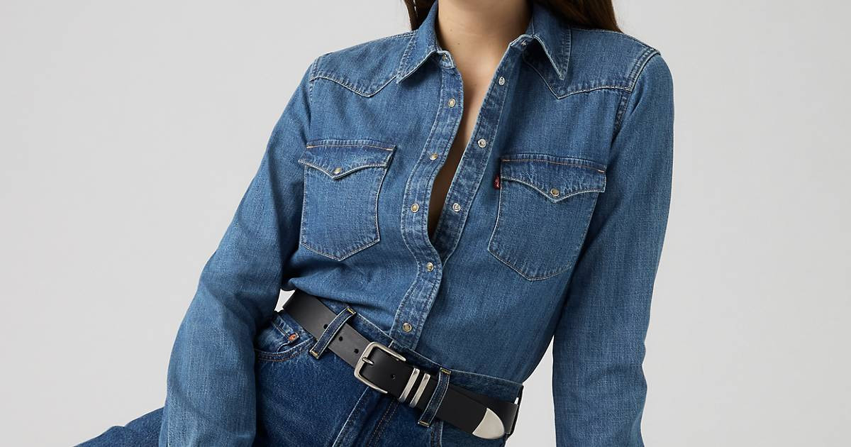 Heritage Western Denim Button Down Shirt | Levi's US