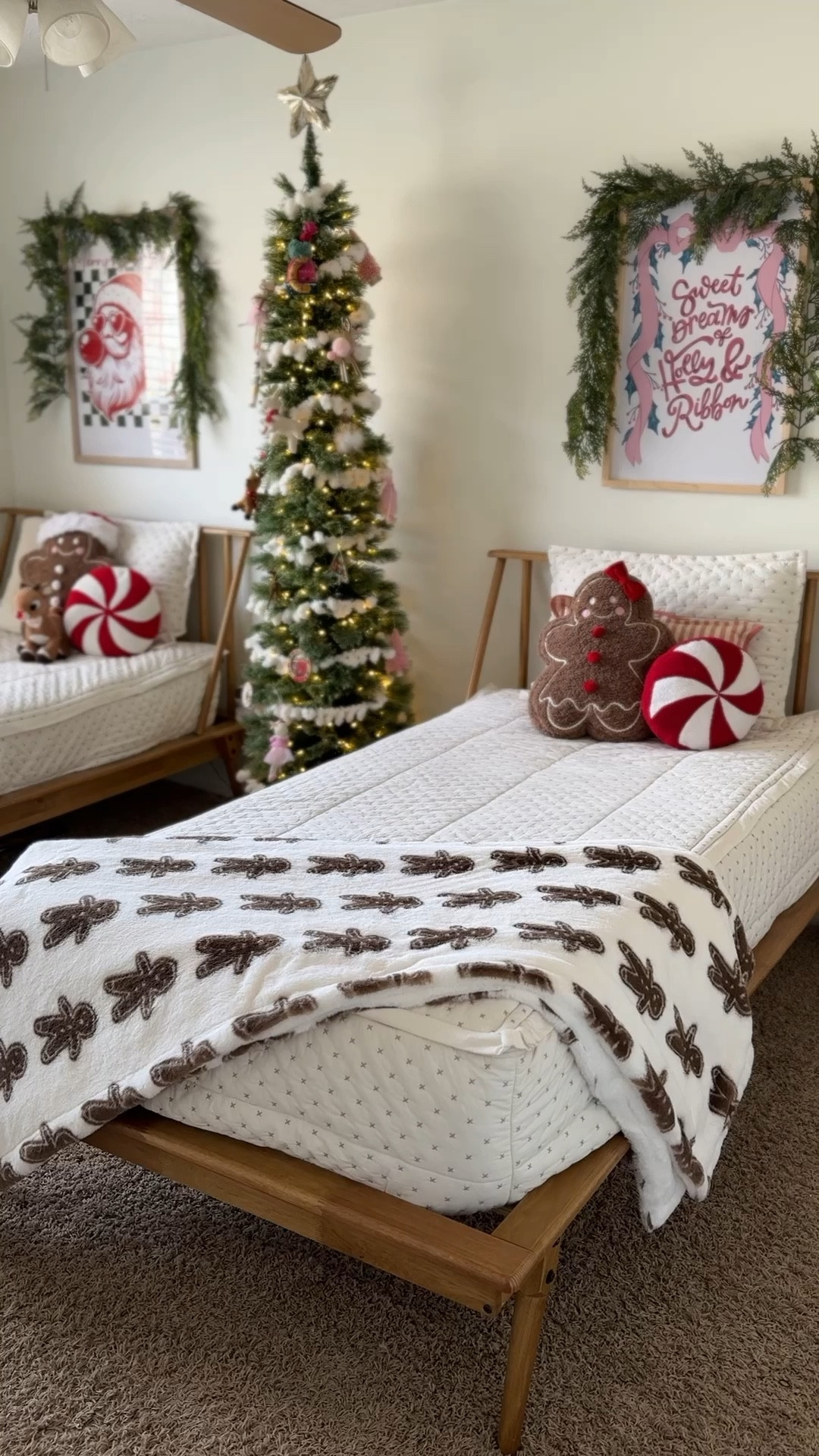 Shared boy/girl Christmas room 

#LTKHoliday #LTKHome #LTKKids