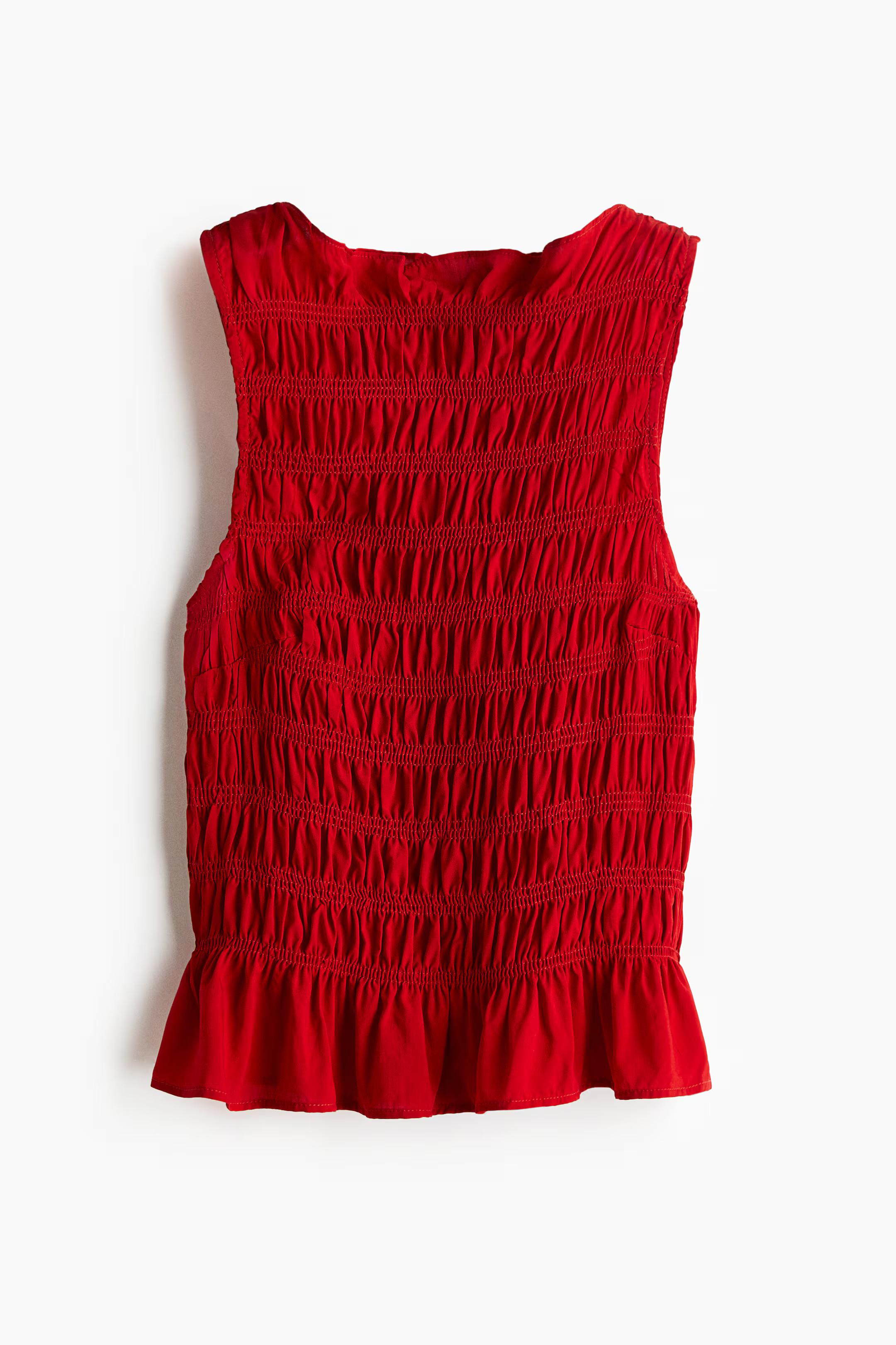 Smocked top | H&M (UK, MY, IN, SG, PH, TW, HK)