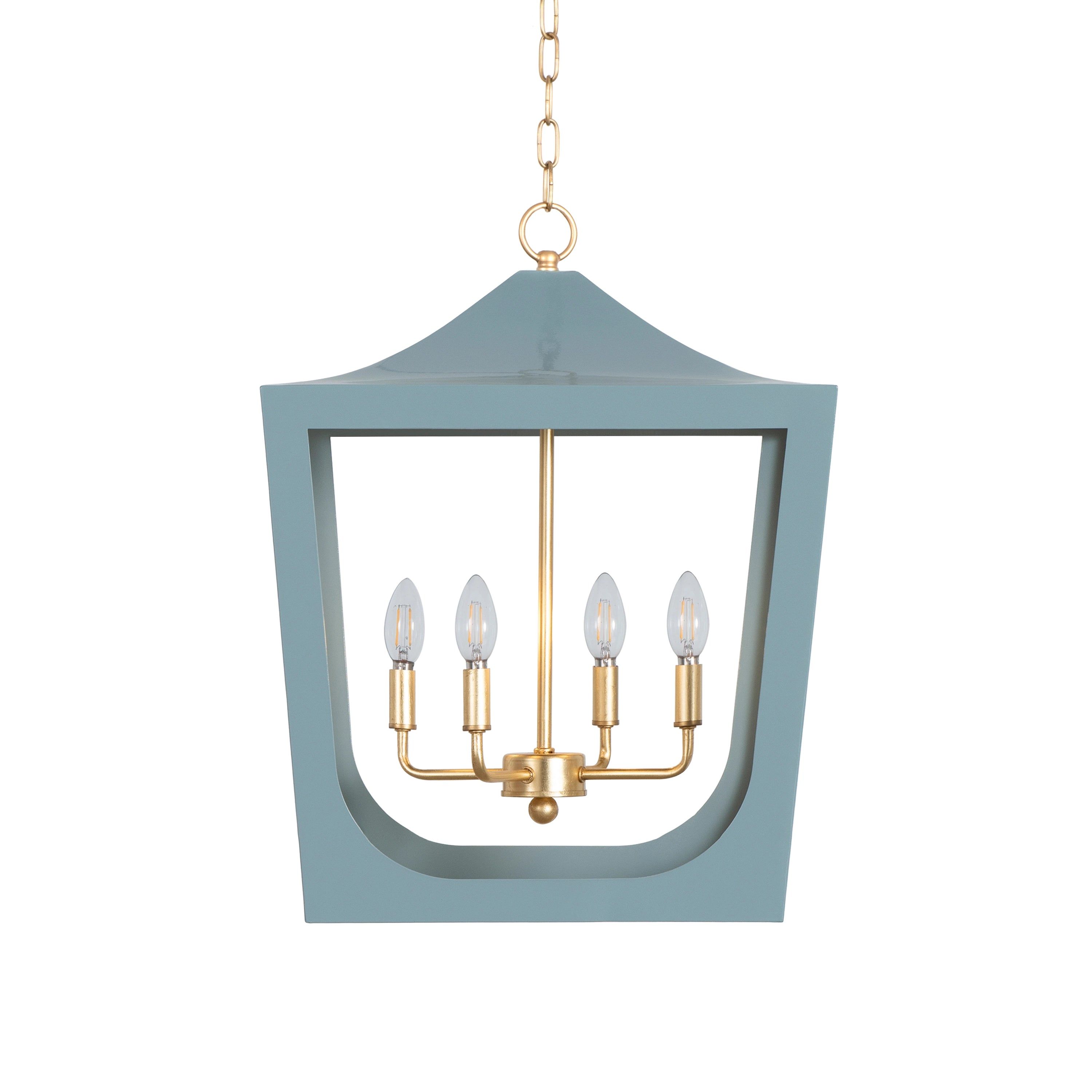 Bermuda Lantern Pendant - Blue | Coastal Bleu