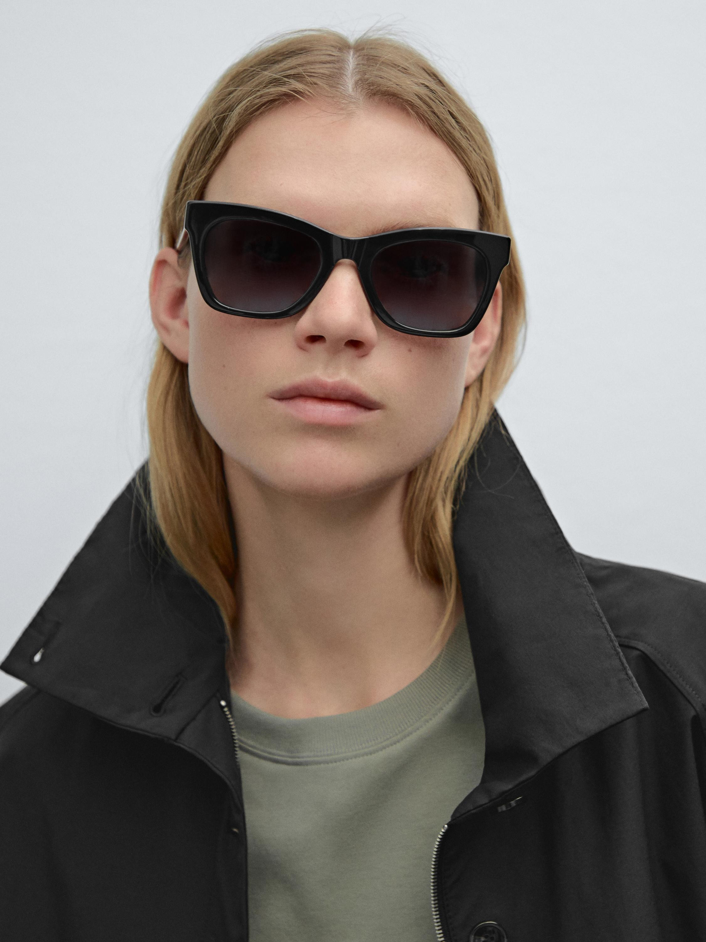 Square sunglasses | Massimo Dutti UK