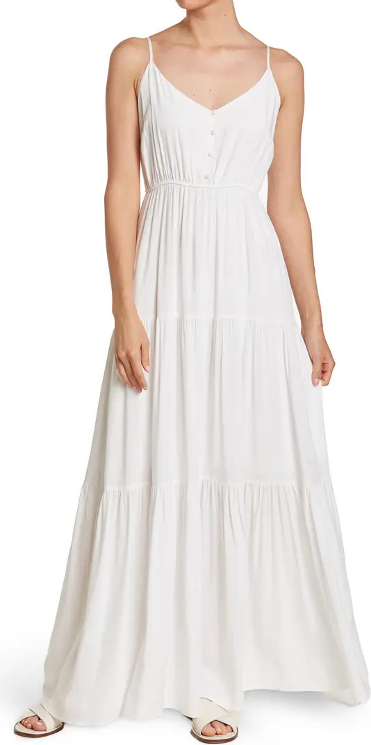 Been So Long Tiered Sleeveless Maxi Dress | Nordstrom Rack