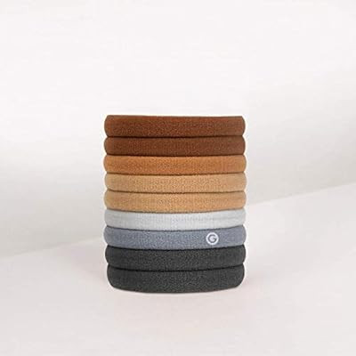 GIMME Bands Any Fit Neutrals Hair Ties, 9PC. | Amazon (US)