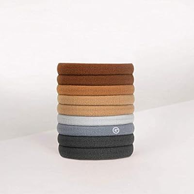 GIMME Bands Any Fit Neutrals Hair Ties, 9PC. | Amazon (US)