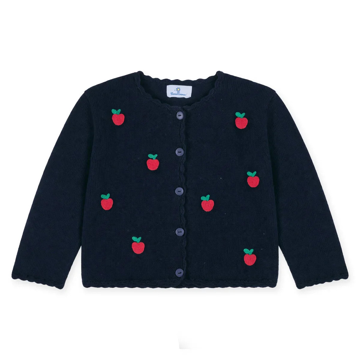 Florence Eiseman Sweater with Apples | JoJo Mommy