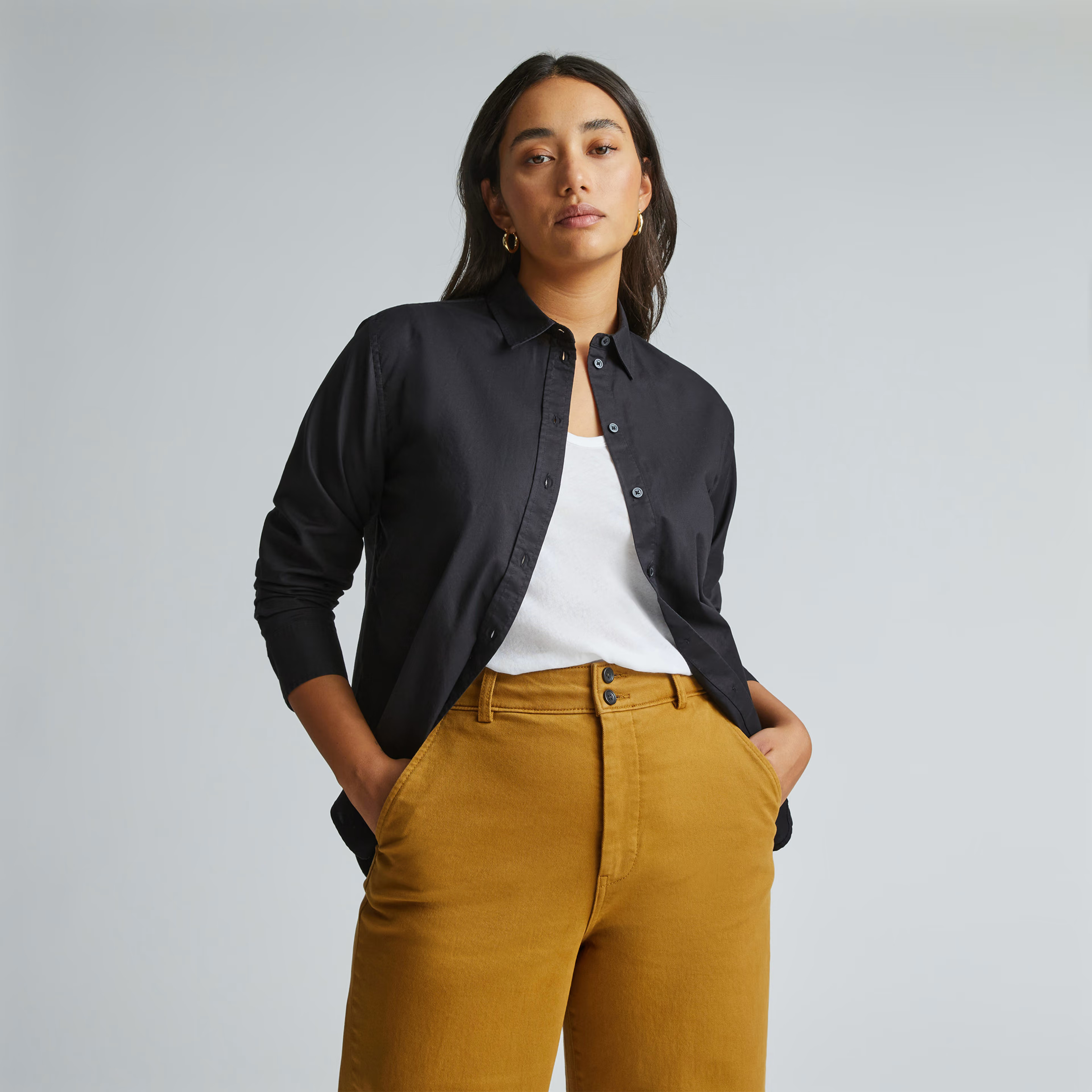 The Silky Cotton Relaxed Shirt | Everlane