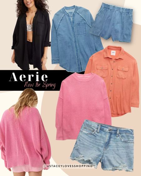 Aerie new arrivals! LTK spring sale!

The comfiest sweaters and waffle button down! Also love the beach coverup set.  Jean shorts are a must because they have elastic in the waist! Everything runs true to size - sweater and button down run big!

Aerie spring, spring outfits, vacation outfit

#LTKunder50 #LTKSale #LTKSeasonal