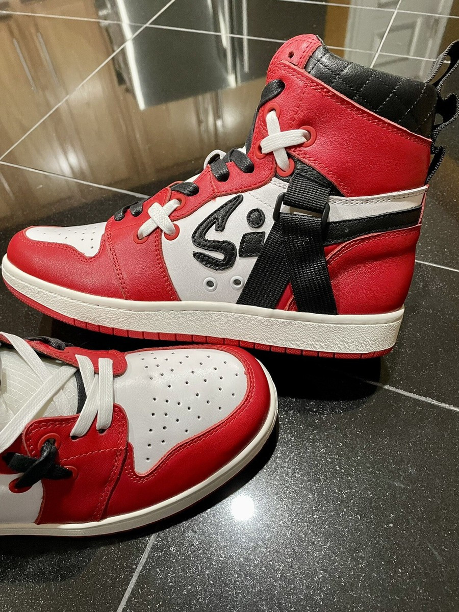 SIA Collective D.1.Y. Chicago Red White Black Size 6 BRED   NEW W Box | eBay US