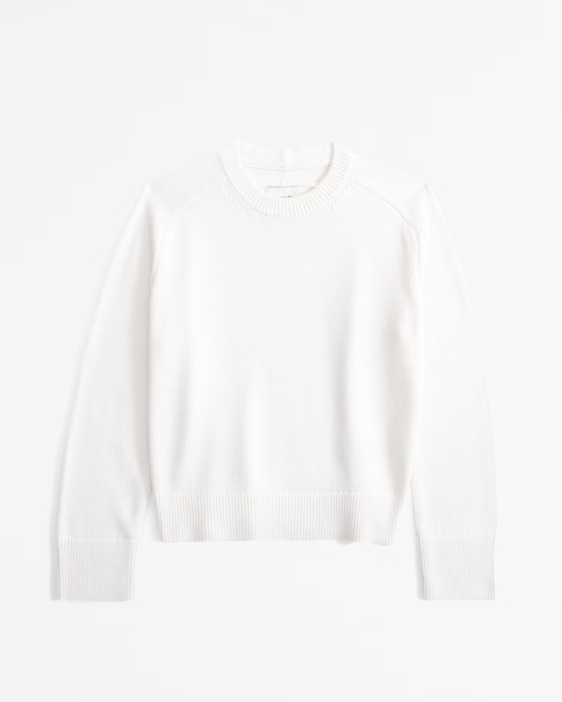 The A&F Madeline Crew Sweater | Abercrombie & Fitch (US)