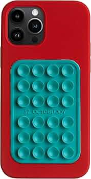 OCTOBUDDY || Silicone Suction Phone CASE Adhesive Mount || Compatible with iPhone and Android Cel... | Amazon (US)