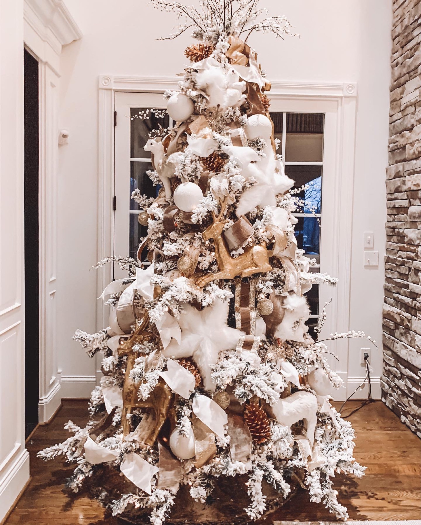 Christmas, Holiday Decorations, Christmas Tree, Tree, Santa, Deer, Gold tree, Christmas Ribbon, Christmas Decor, Fur, 

#LTKSeasonal #LTKHoliday #LTKhome