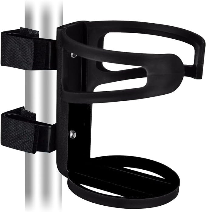 Universal Cup Holder for Walkers, No Screws Required Adjustable for Most Kind Stroller, Walker, W... | Amazon (US)