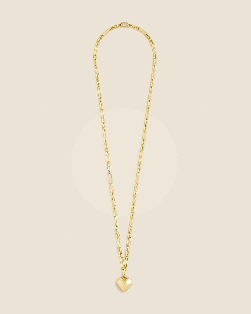 Heart pendant necklace | J. Crew US