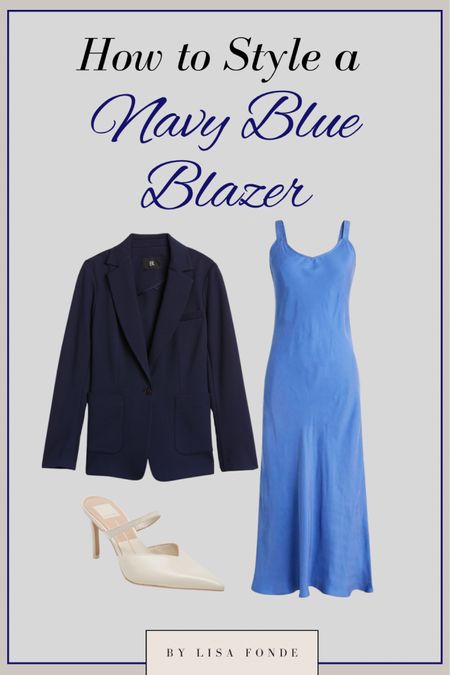 How to style a navy blue blazer

#LTKworkwear #LTKSeasonal