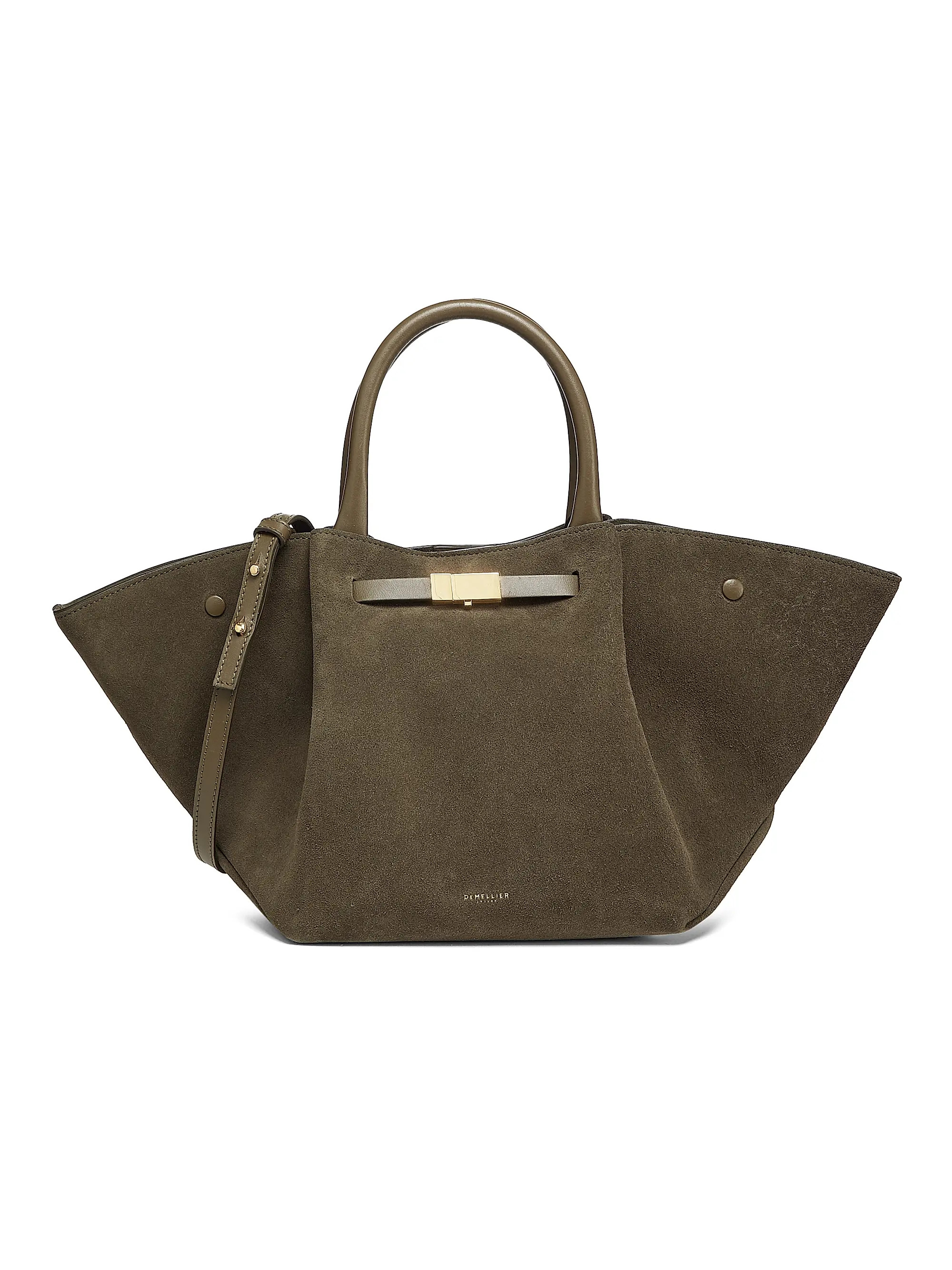 DeMellier Midi New York Suede Tote Bag | Saks Fifth Avenue | Saks Fifth Avenue