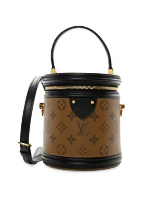 Monogram Reverse Coated Canvas Top Handle Bucket Bag | Saks Fifth Avenue OFF 5TH