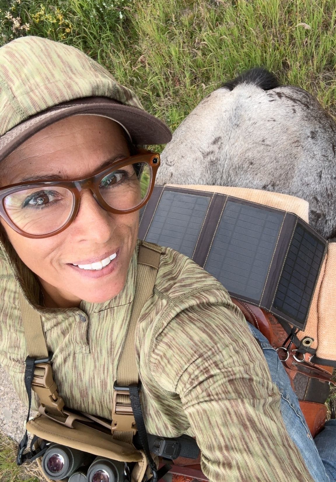 No, my horse is not solar-powered, but my batteries are charging while I ride! 

#LTKActive #LTKtravel