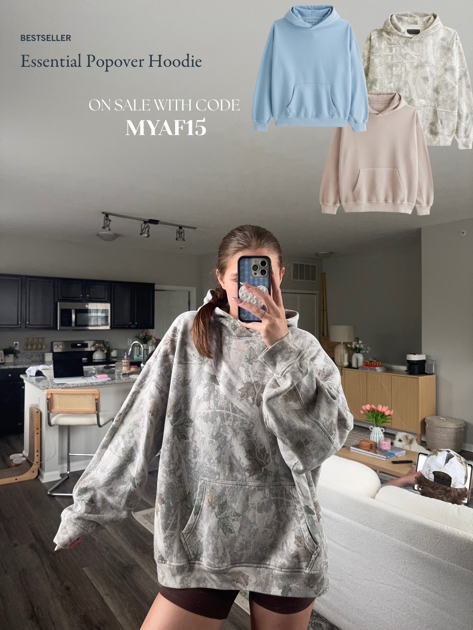 my FAVORITE hoodies from abercrombie are on sale with code MYAF15 💛 the quality of these is amazinggg & they just HOODIE so well! & it comes in sooo many colors too☺️

#LTKStyleTip #LTKFindsUnder50 #LTKSaleAlert