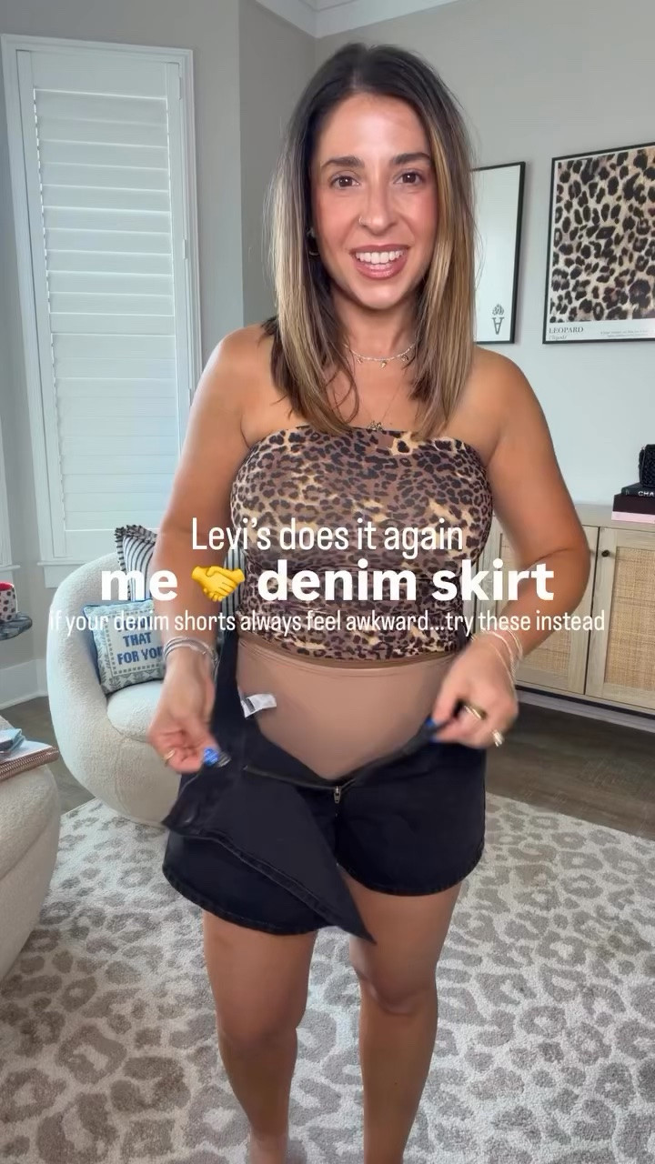 I’m feeling so confident and sexy in this outfit. I’m obsessed with the way these black skorts fit and the way this leopard tube top fits is a dream. I’m wearing my favorite strapless bra, that actually stays in place and keeps the girls looking good. 
Date night outfit inspo, black and leopard outfit inspo

#LTKMidsize #LTKPetite #LTKSeasonal