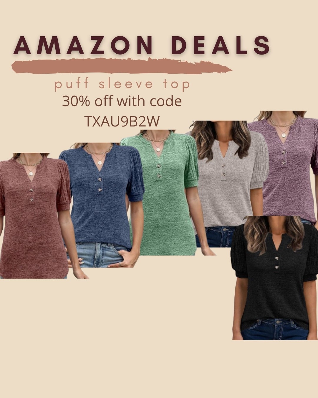 $7 ends 1/31

Amazon fashion
Amazon deals
Puff sleeve top
Henley top
Leggings top


#LTKSaleAlert