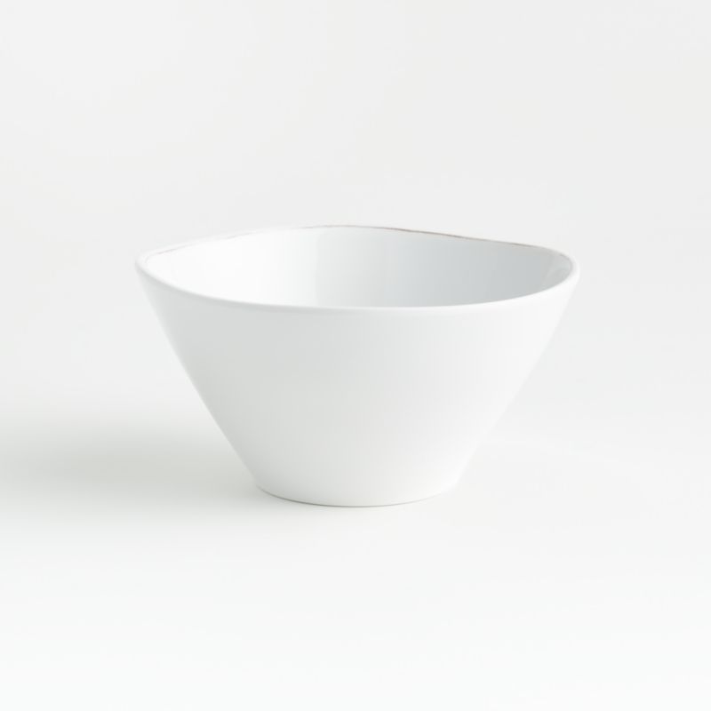 Marin White Melamine Bowl + Reviews | Crate and Barrel | Crate & Barrel