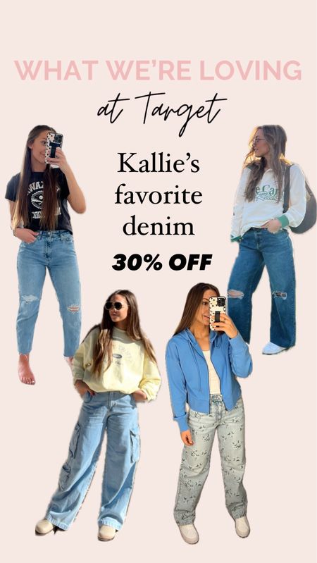 30% OFF DENIM TODAY AT TARGET! 🏃🏼‍♀️ 